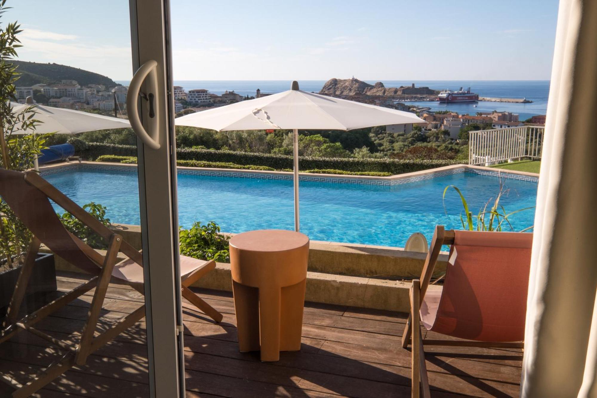 Hotel Funtana Marina LʼÎle-Rousse المظهر الخارجي الصورة